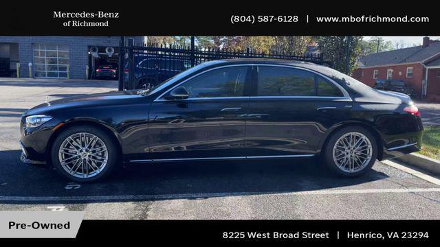 used 2021 Mercedes-Benz S-Class car, priced at $69,998