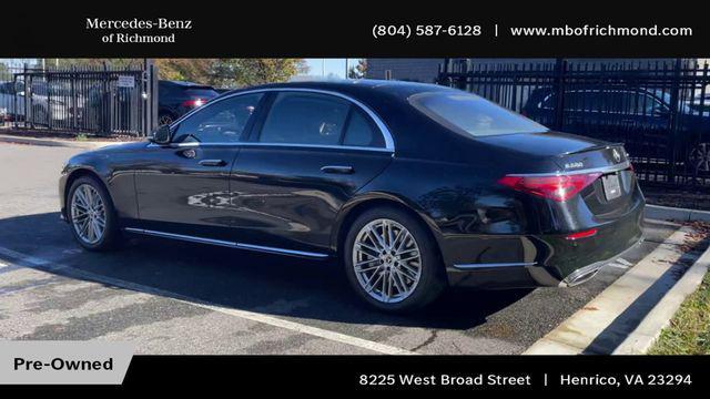 used 2021 Mercedes-Benz S-Class car, priced at $69,998