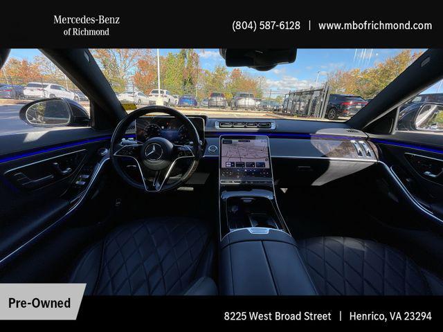 used 2021 Mercedes-Benz S-Class car, priced at $69,998