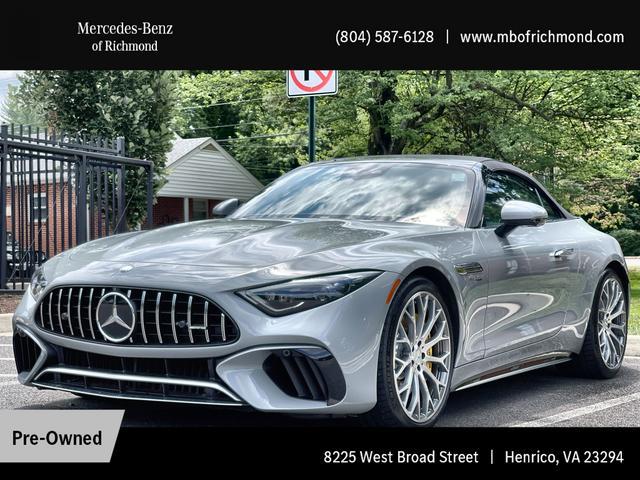 used 2023 Mercedes-Benz AMG SL 63 car, priced at $141,888