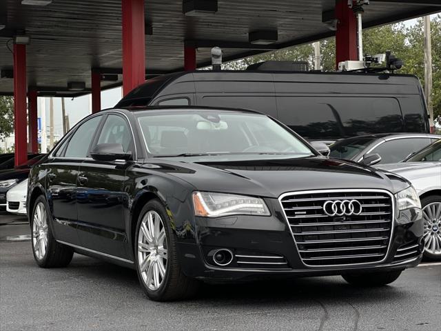 used 2014 Audi A8 car, priced at $13,895