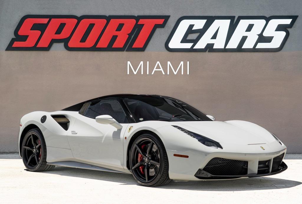 used 2017 Ferrari 488 Spider car, priced at $235,990