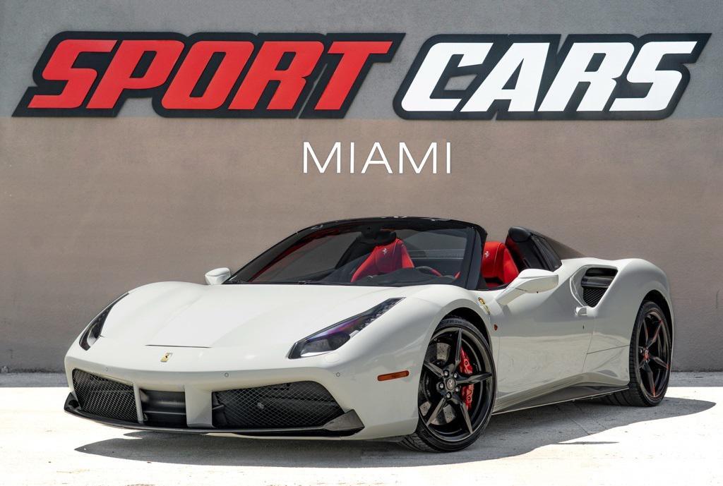 used 2017 Ferrari 488 Spider car, priced at $235,990
