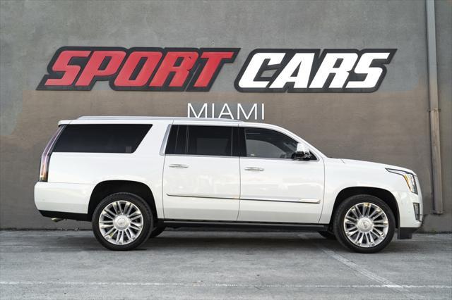 used 2017 Cadillac Escalade ESV car, priced at $39,995