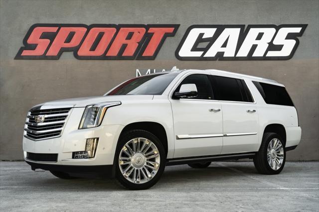 used 2017 Cadillac Escalade ESV car, priced at $39,995