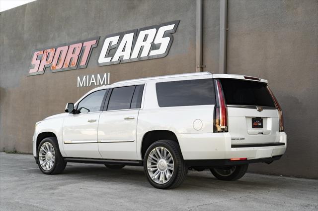 used 2017 Cadillac Escalade ESV car, priced at $39,995