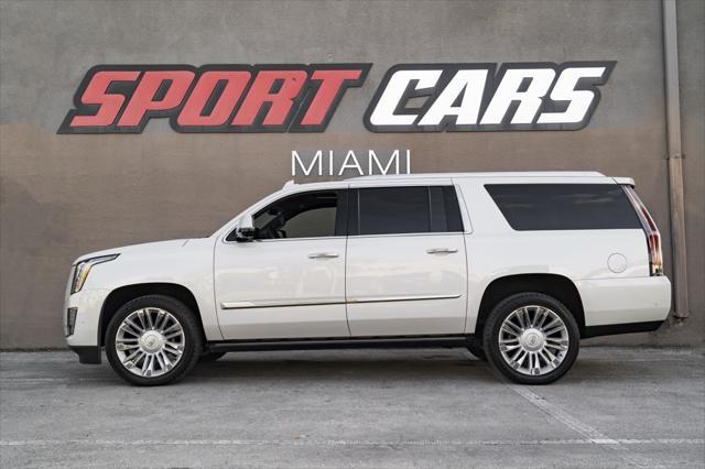 used 2017 Cadillac Escalade ESV car, priced at $39,995