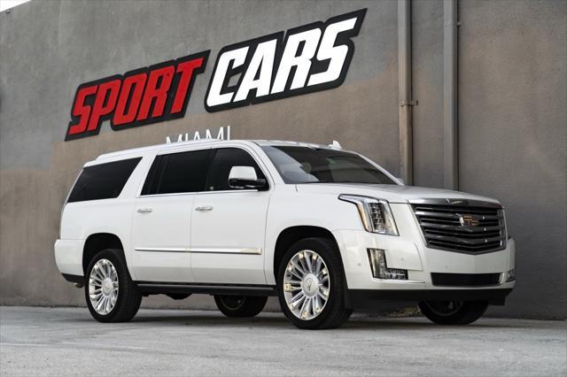 used 2017 Cadillac Escalade ESV car, priced at $39,995