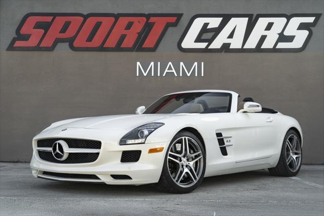 used 2012 Mercedes-Benz SLS AMG car, priced at $122,995