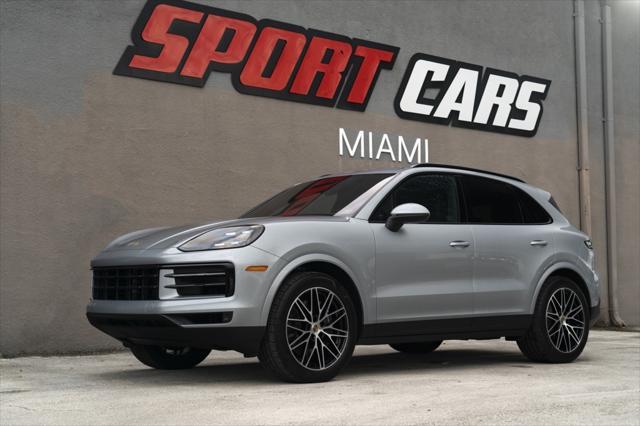 used 2024 Porsche Cayenne car, priced at $81,495