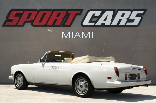 used 1987 Rolls-Royce Corniche car, priced at $54,995