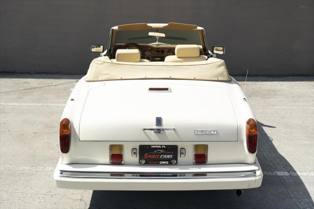 used 1987 Rolls-Royce Corniche car, priced at $54,995