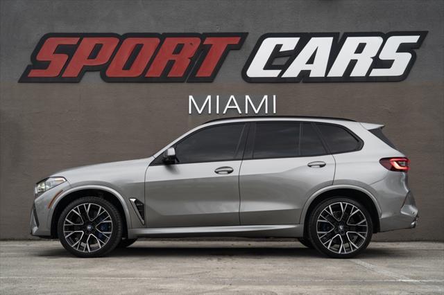 used 2020 BMW X5 M car, priced at $58,495