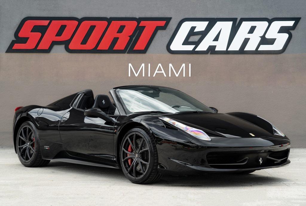 used 2013 Ferrari 458 Spider car, priced at $212,990