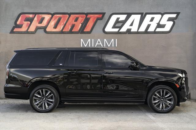 used 2021 Cadillac Escalade ESV car, priced at $77,995