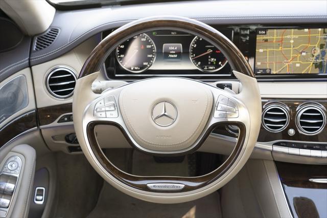 used 2015 Mercedes-Benz S-Class car, priced at $24,995
