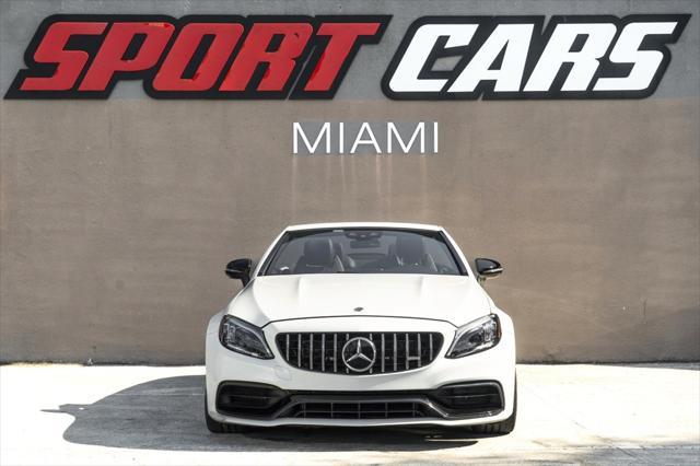 used 2021 Mercedes-Benz AMG C 63 car, priced at $63,995