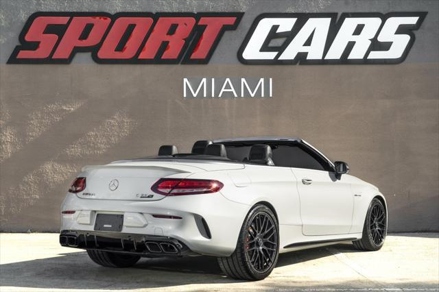 used 2021 Mercedes-Benz AMG C 63 car, priced at $63,995