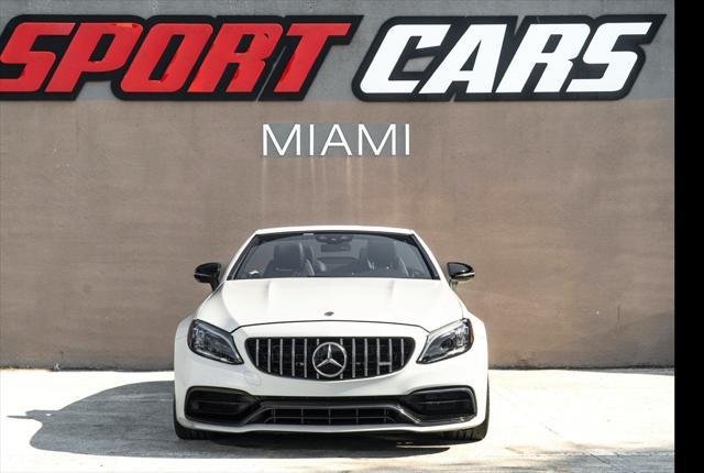 used 2021 Mercedes-Benz AMG C 63 car, priced at $57,495