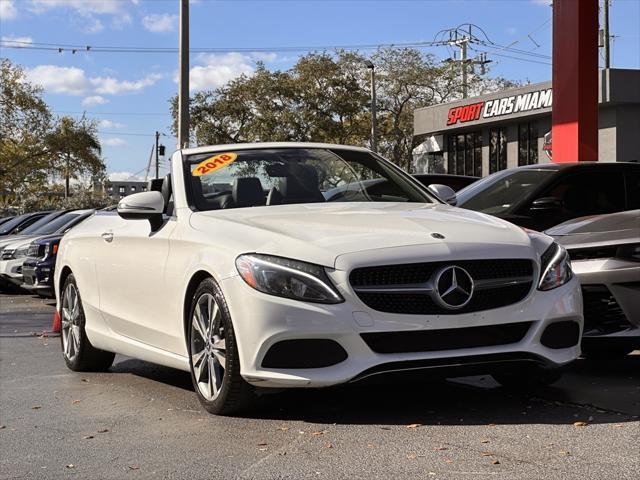 used 2018 Mercedes-Benz C-Class car, priced at $19,495