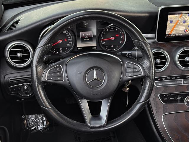 used 2018 Mercedes-Benz C-Class car, priced at $19,495