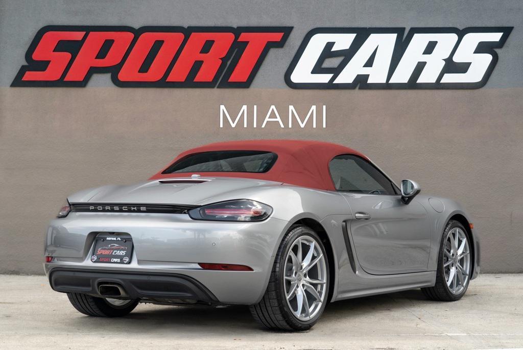 used 2018 Porsche 718 Boxster car, priced at $53,995