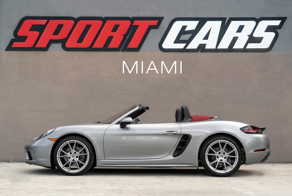 used 2018 Porsche 718 Boxster car, priced at $53,995