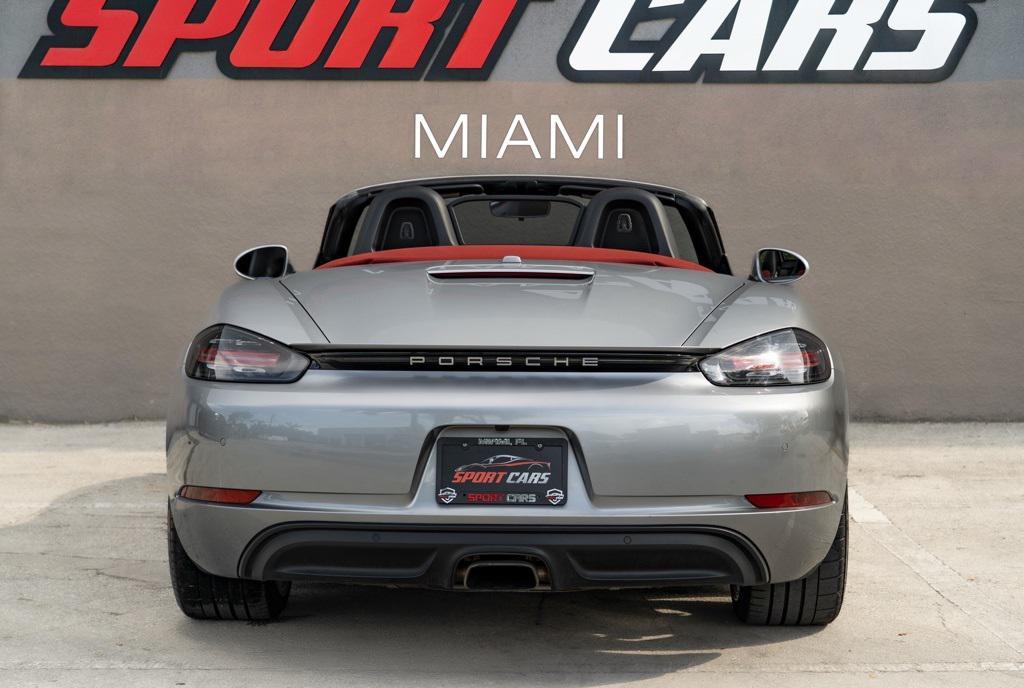 used 2018 Porsche 718 Boxster car, priced at $53,995