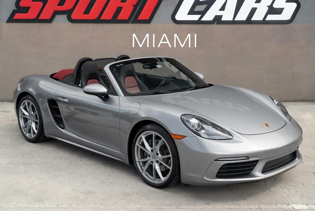 used 2018 Porsche 718 Boxster car, priced at $53,995