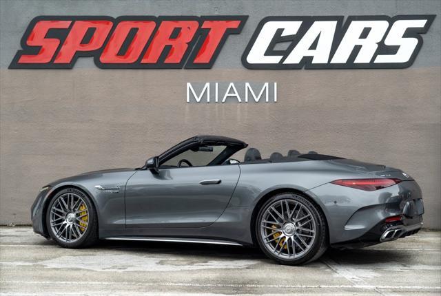 used 2022 Mercedes-Benz AMG SL 63 car, priced at $109,995