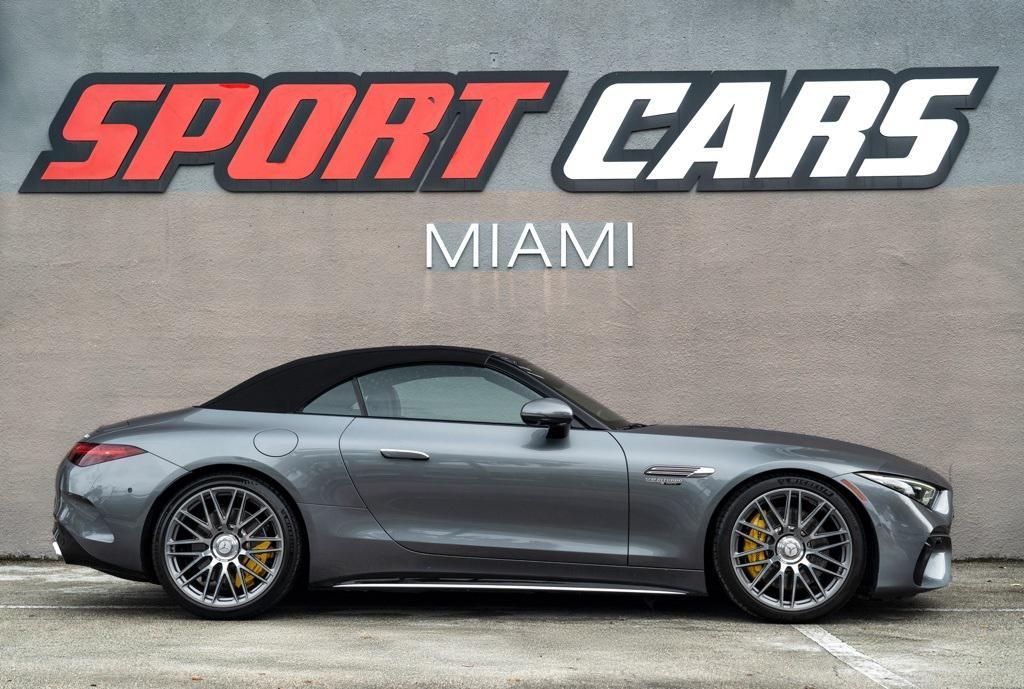 used 2022 Mercedes-Benz AMG SL 63 car, priced at $105,495