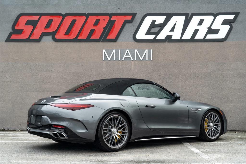 used 2022 Mercedes-Benz AMG SL 63 car, priced at $105,495
