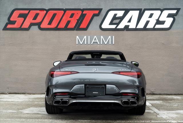 used 2022 Mercedes-Benz AMG SL 63 car, priced at $109,995