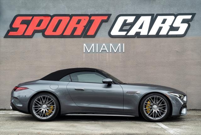 used 2022 Mercedes-Benz AMG SL 63 car, priced at $109,995