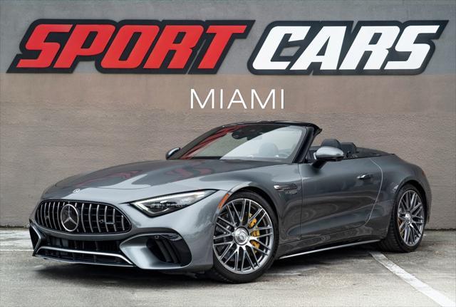 used 2022 Mercedes-Benz AMG SL 63 car, priced at $109,995