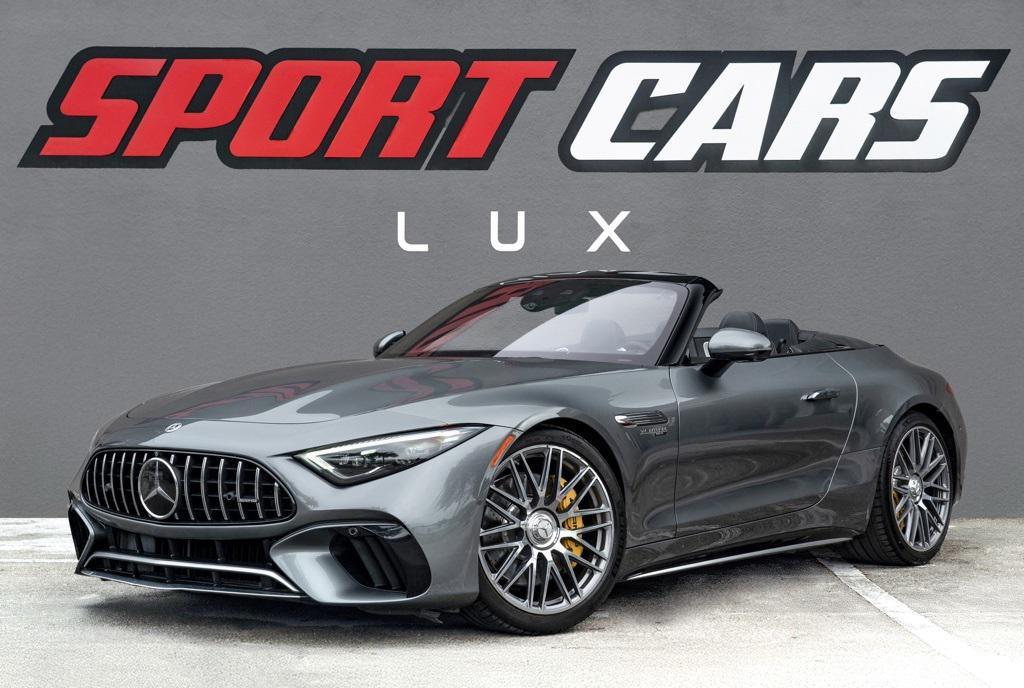 used 2022 Mercedes-Benz AMG SL 63 car, priced at $105,495