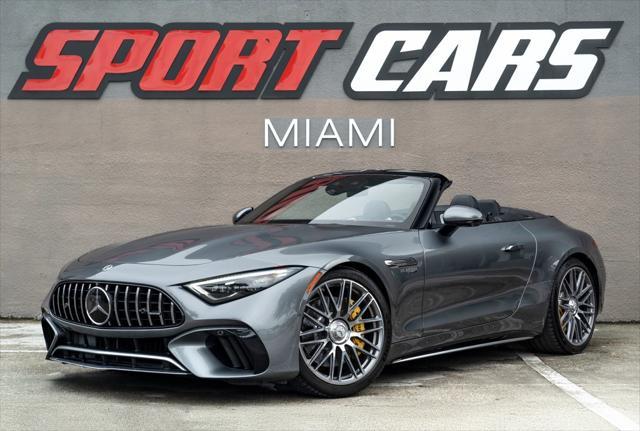 used 2022 Mercedes-Benz AMG SL 63 car, priced at $109,995