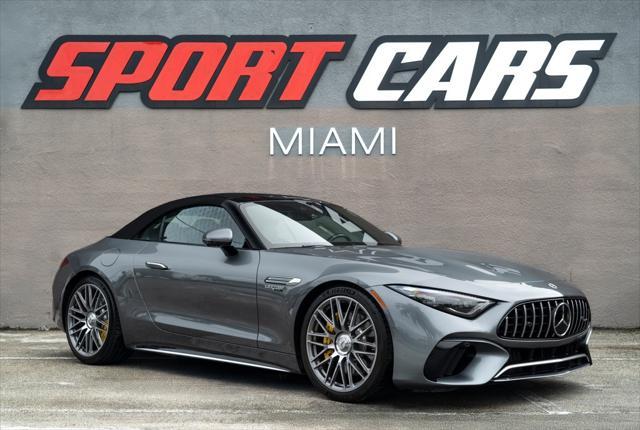used 2022 Mercedes-Benz AMG SL 63 car, priced at $109,995