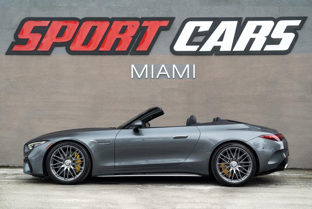 used 2022 Mercedes-Benz AMG SL 63 car, priced at $105,495