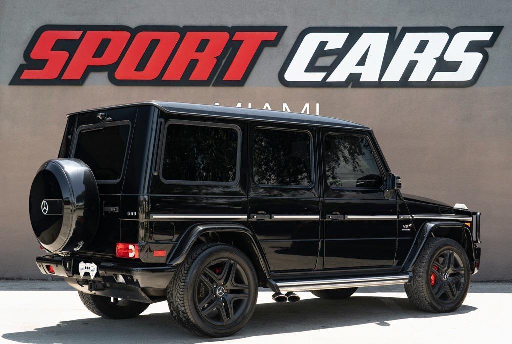 used 2016 Mercedes-Benz AMG G 63 car, priced at $63,990