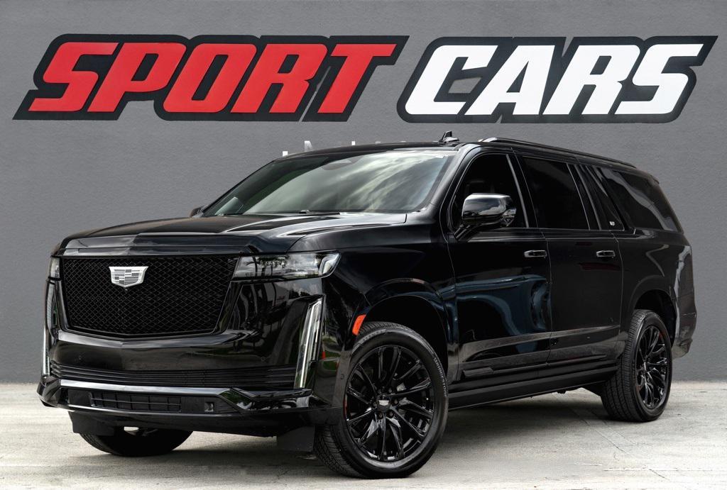 used 2023 Cadillac Escalade ESV car, priced at $88,990