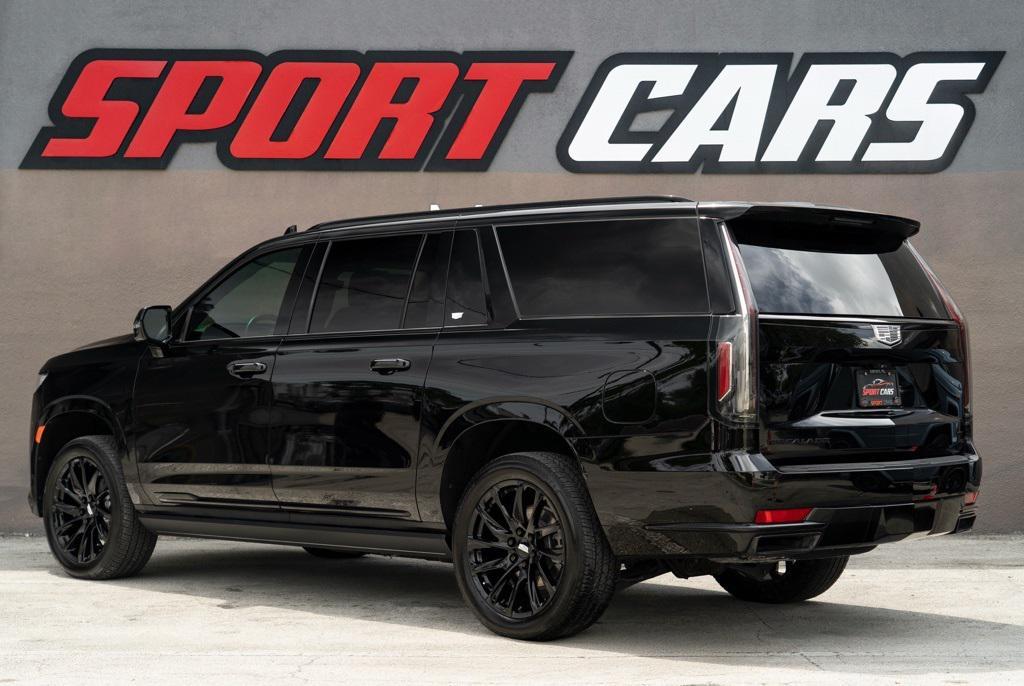 used 2023 Cadillac Escalade ESV car, priced at $88,990