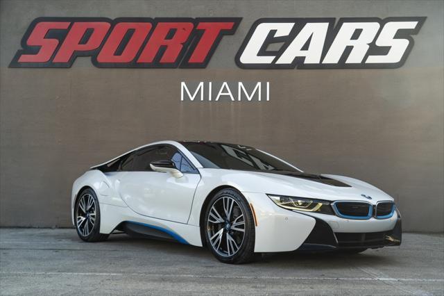 used 2016 BMW i8 car, priced at $48,995