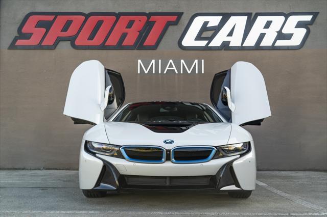 used 2016 BMW i8 car, priced at $48,995