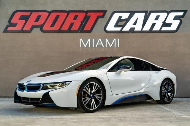 used 2016 BMW i8 car, priced at $48,995