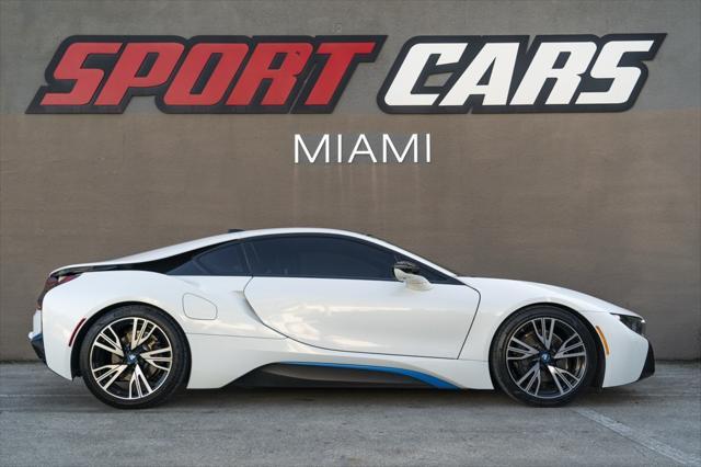 used 2016 BMW i8 car, priced at $48,995