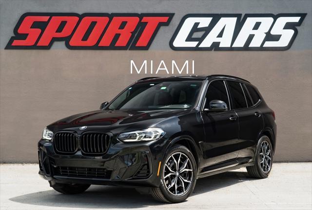 used 2022 BMW X3 car, priced at $38,495