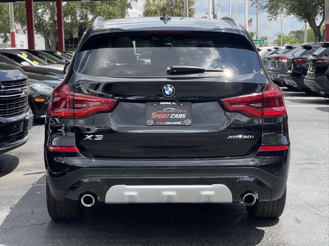 used 2021 BMW X3 car, priced at $24,495