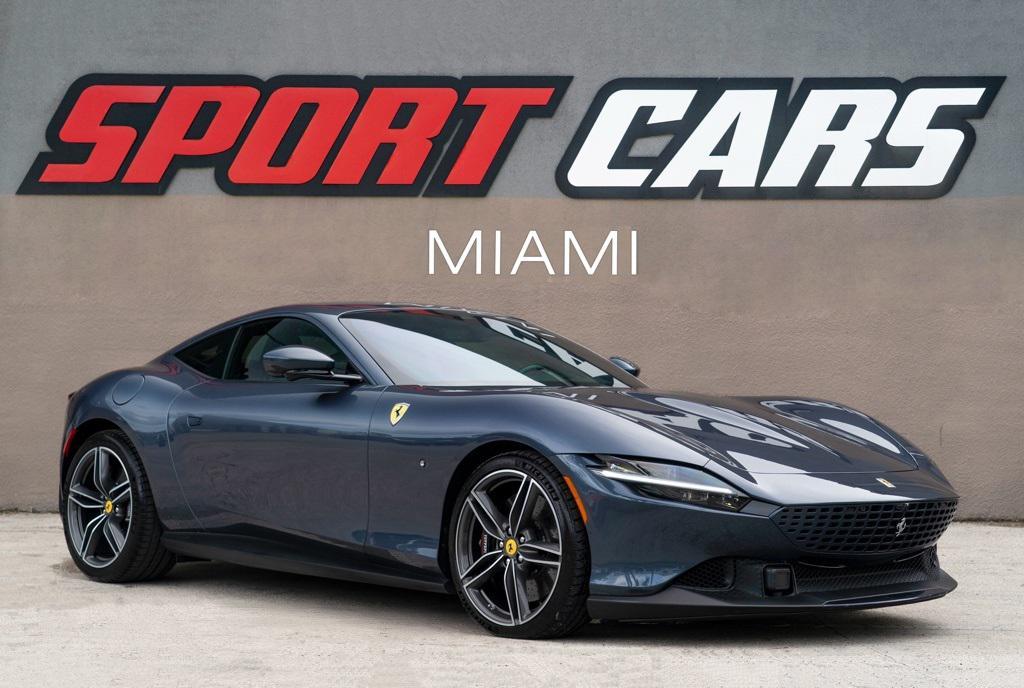 used 2021 Ferrari Roma car, priced at $198,990
