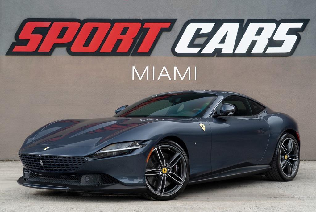 used 2021 Ferrari Roma car, priced at $204,995